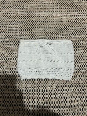 Hollister crochet tube top size xs